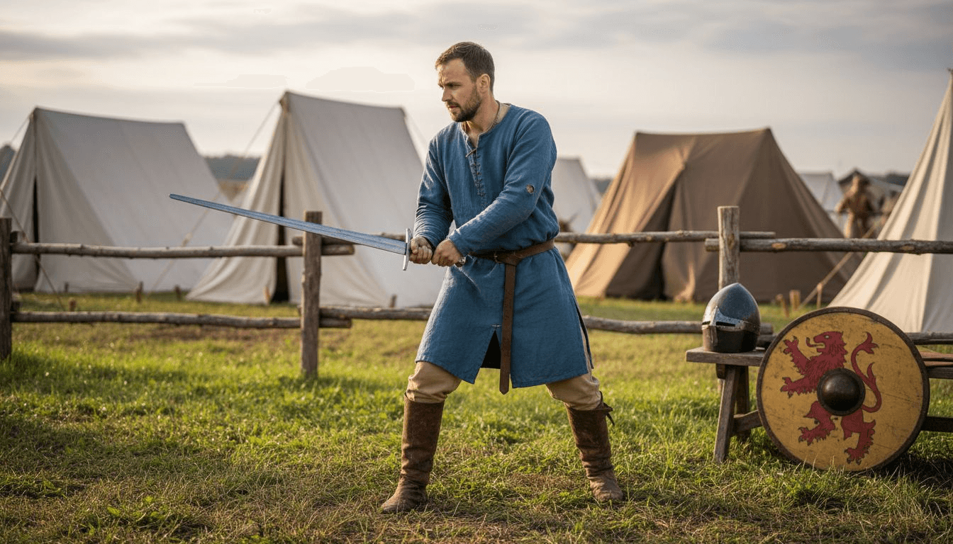 Role of Swords in Historical Reenactment Events